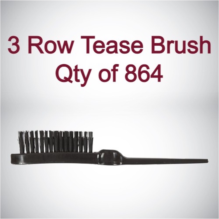 3 Row Tease Brush